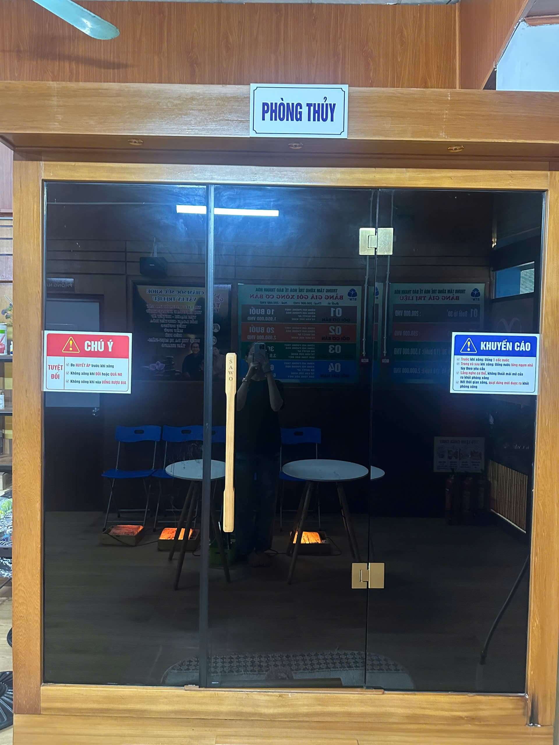 Xông thủy 25 phút